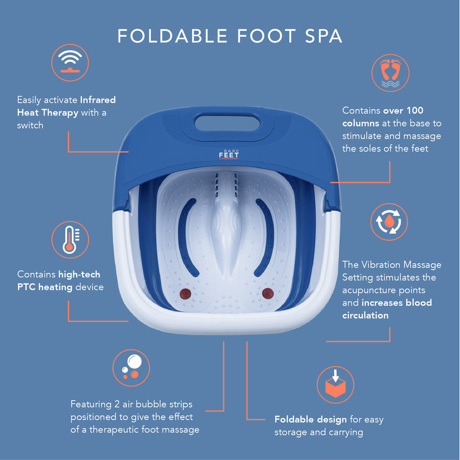 Foldable Foot Spa with FREE Foot Soak