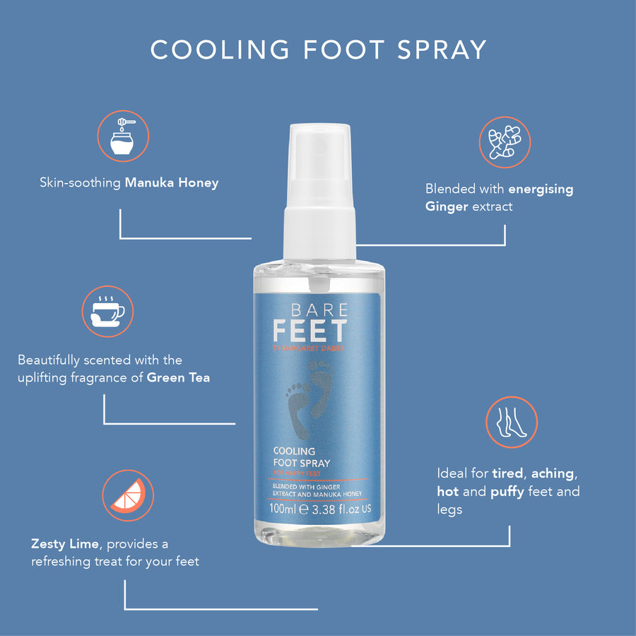 Cooling Foot Spray, 100ml