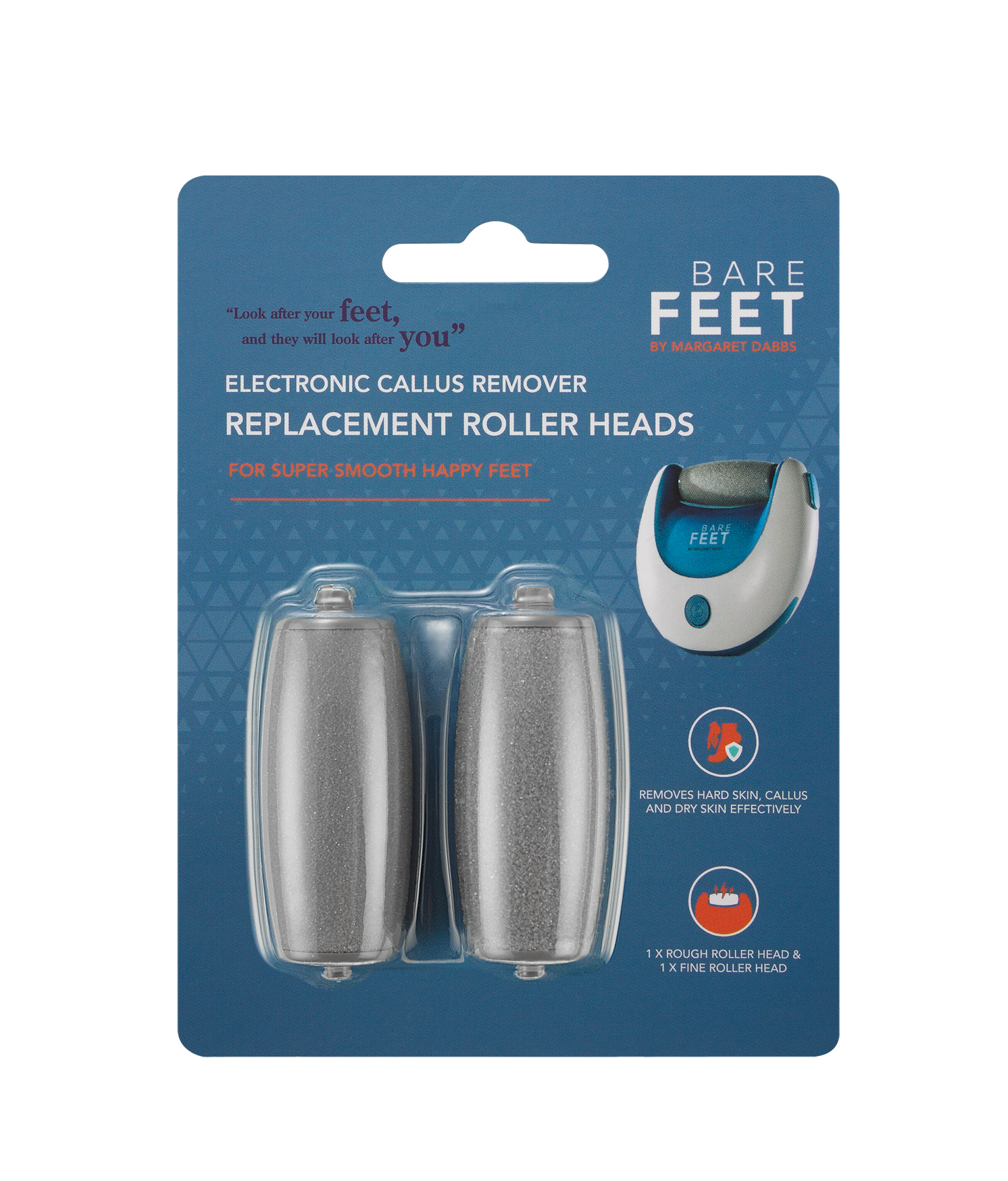 Electronic Callus Remover - Replacement Roller heads